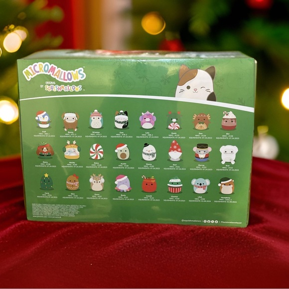 Micromallows by Squishmallows Advent Calendar 2024🎄🎄 24 pcs. - Picture 2 of 4